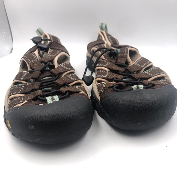 Keen Sandals Brown Waterproof Athletic Suede - Picture 3 of 9